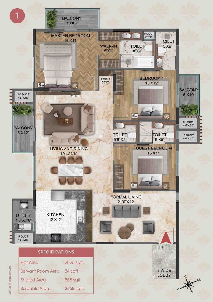 Haven floor plan